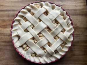 lattice top for apple pie