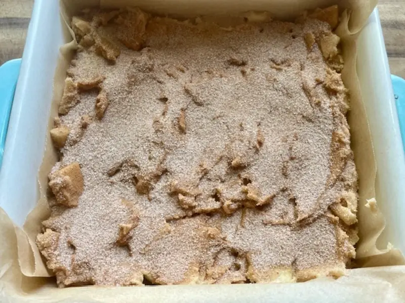 apple snickerdoodle bars