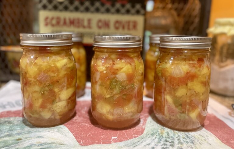 peach salsa