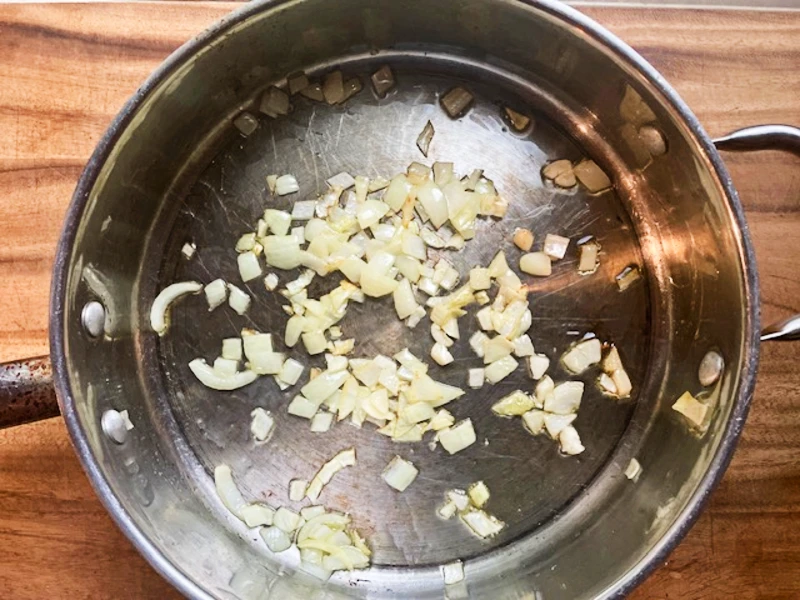 sauteing aromatics
