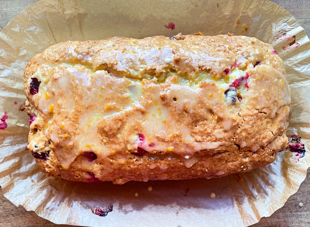 cranberry orange quick bread