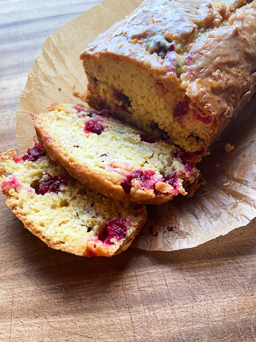 cranberry orange quick bread