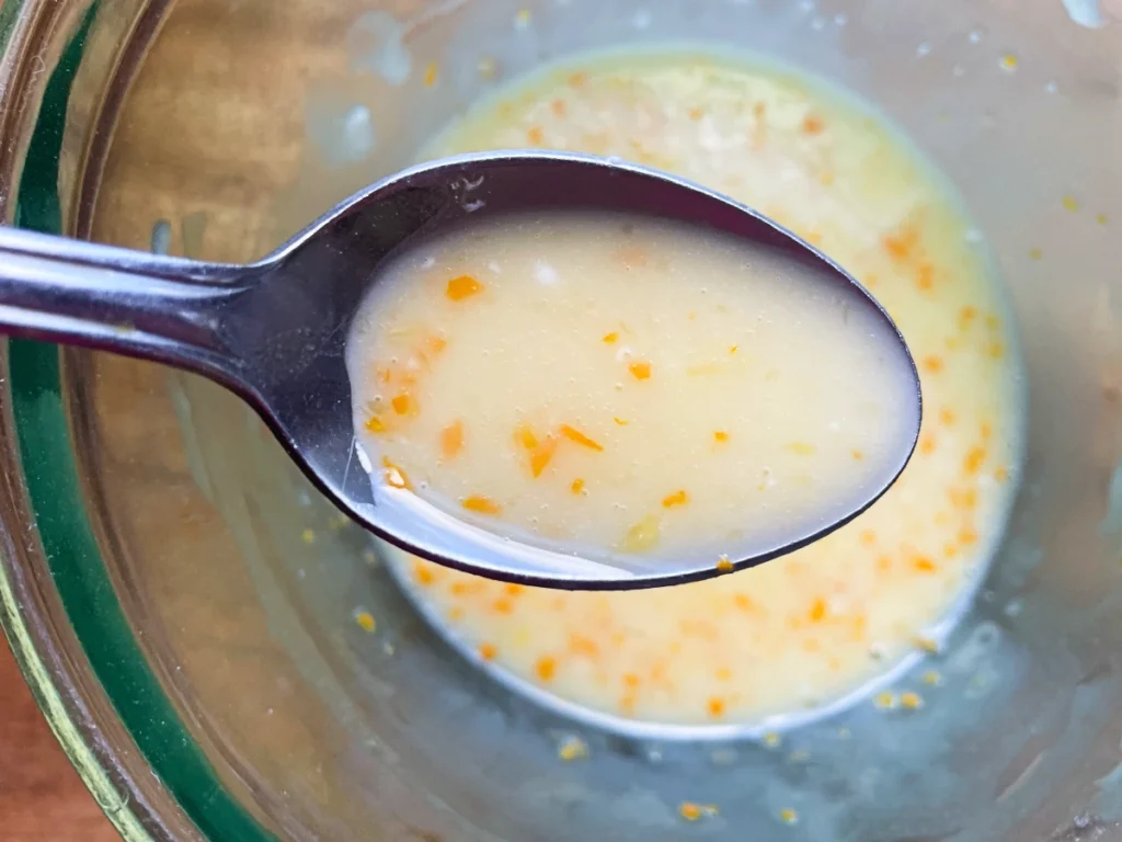 orange glaze for cranberry orange quick bread