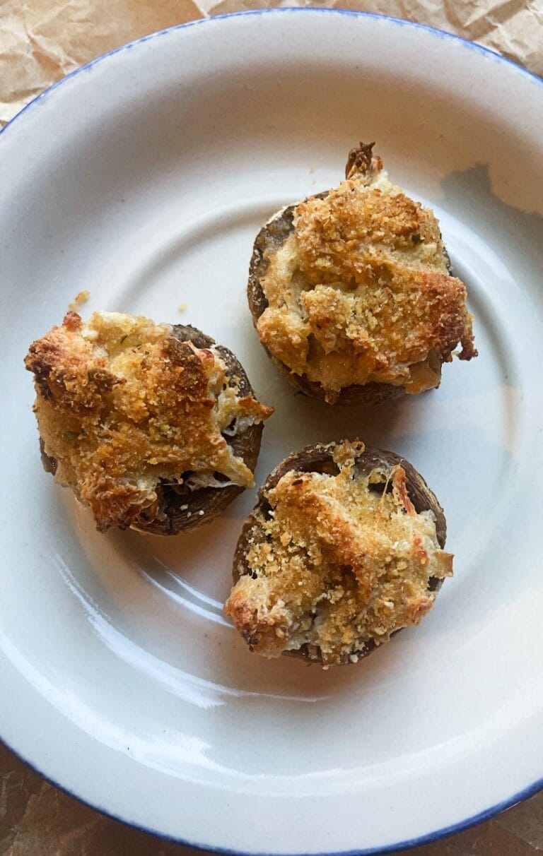 creamy stuffed mushrooms