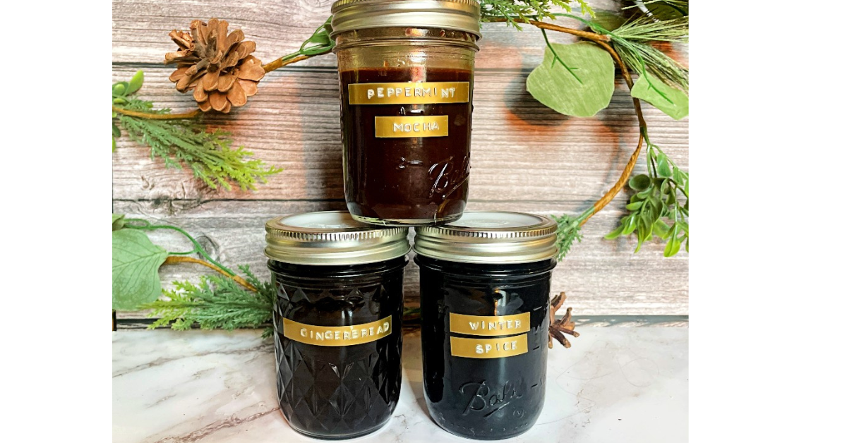 homemade holiday coffee syrups