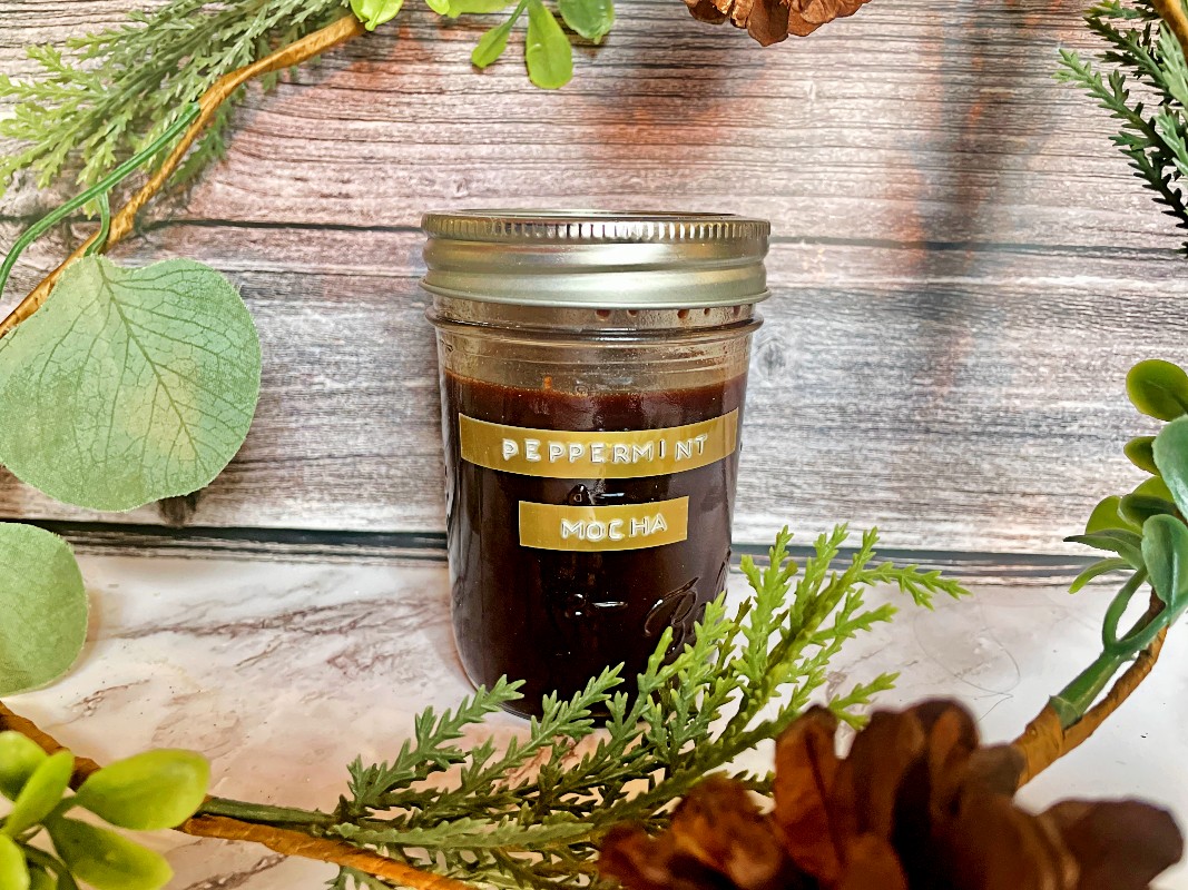 peppermint mocha coffee syrup