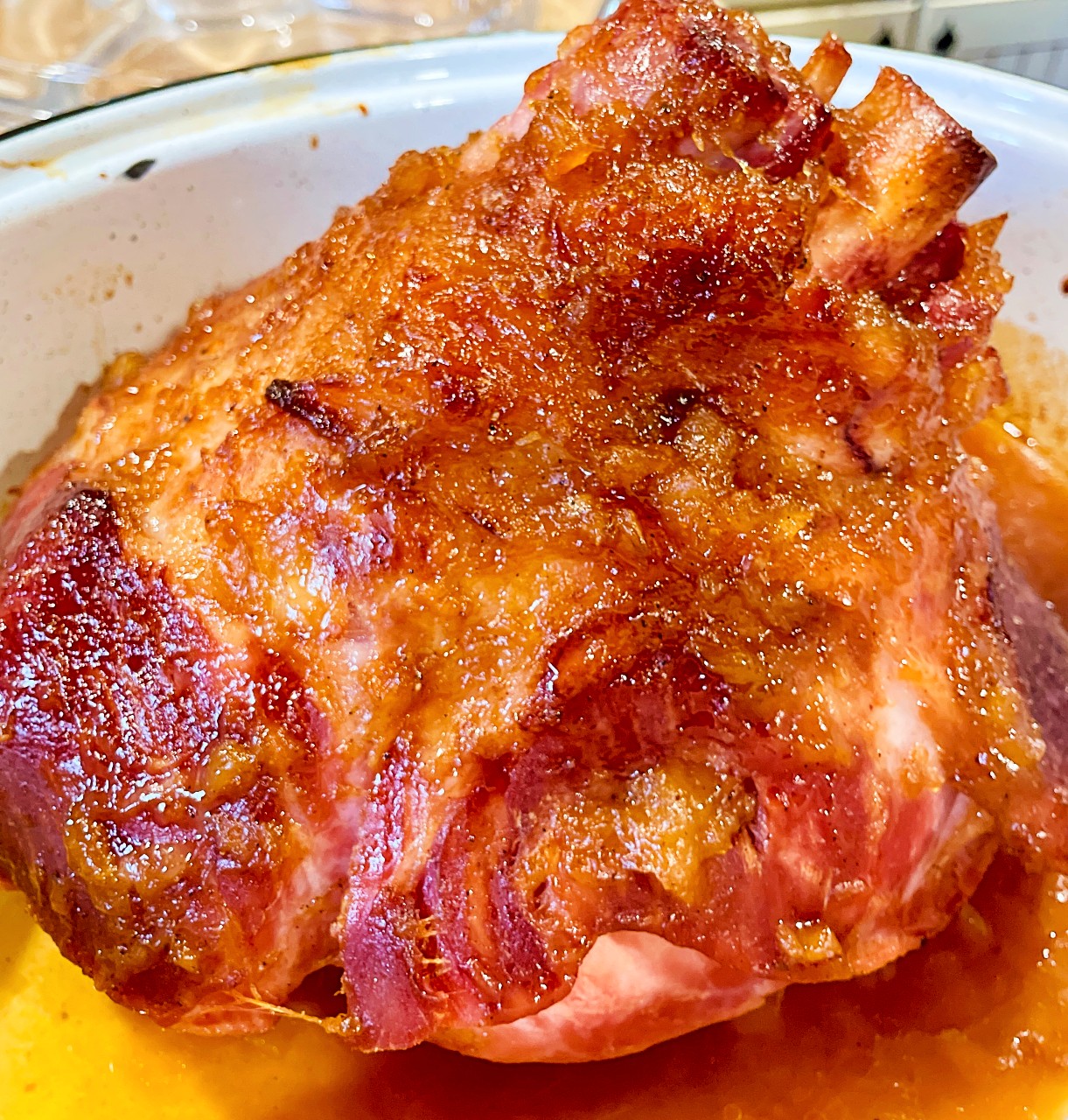 pineapple glazed ham