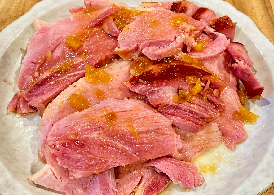 pineapple glazed ham