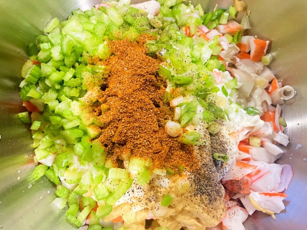 crab salad ingredients