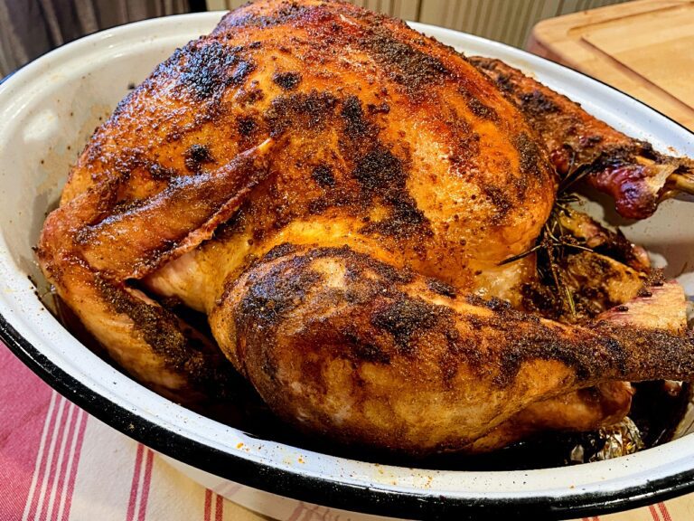 juicy slow roasted turkey