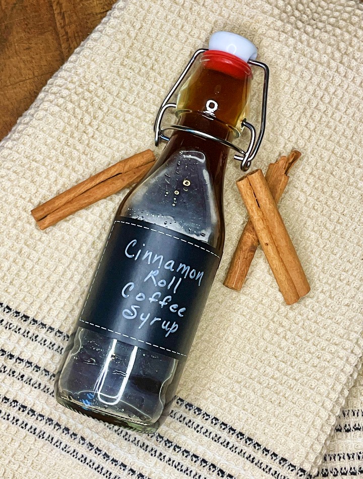 cinnamon rolls coffee syrup