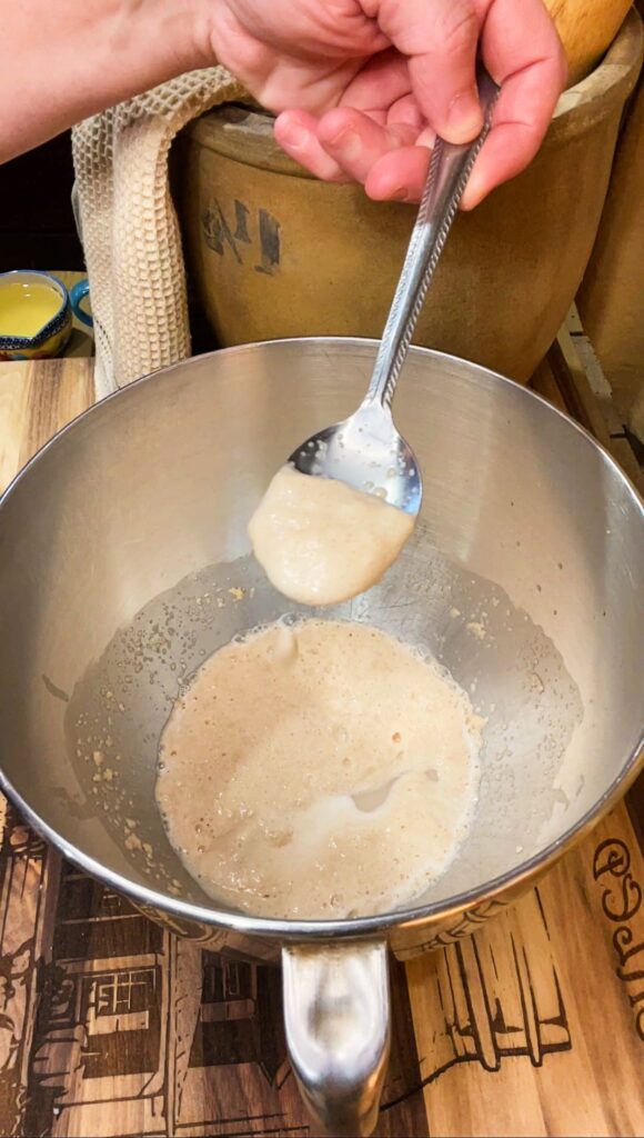 bloomed yeast