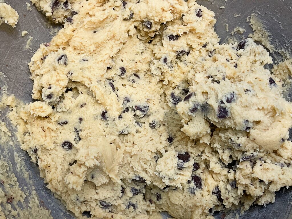 chocolate chip cookie dough