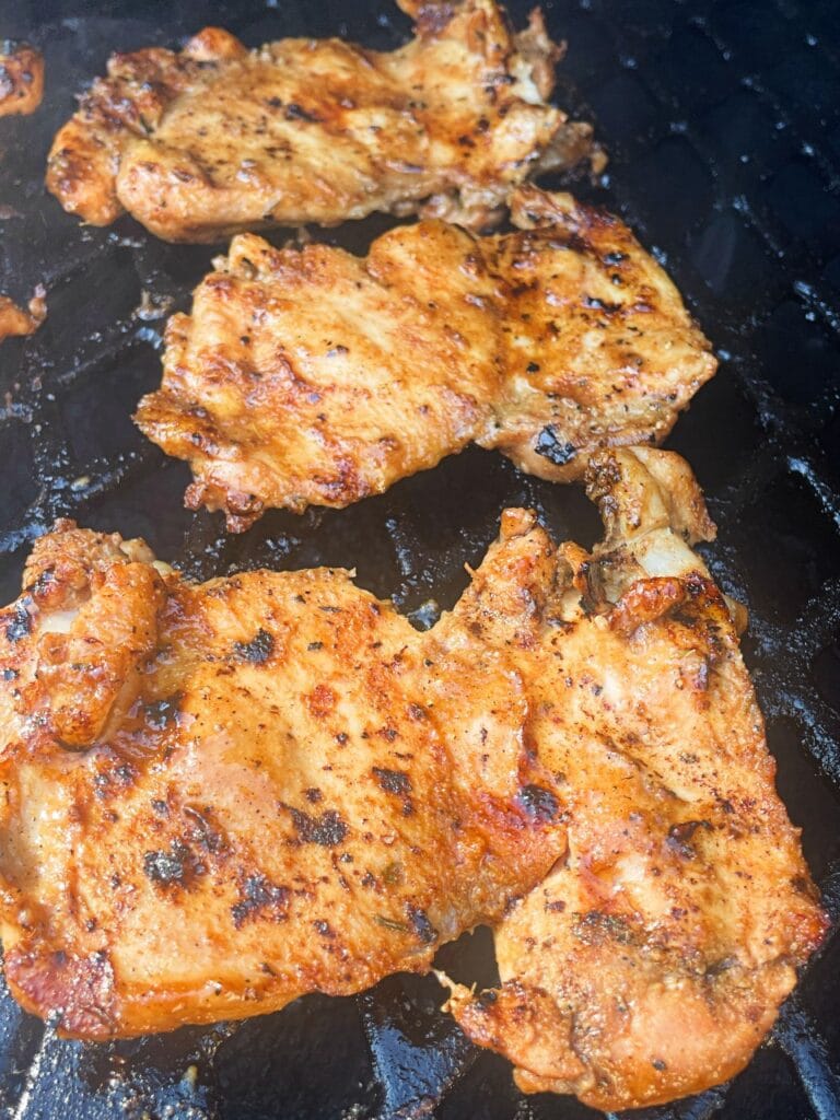 grilled chicken thighs
