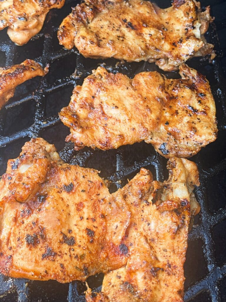 grilled chicken thighs