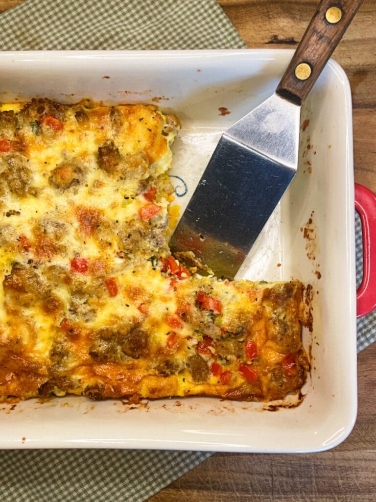 maple sausage breakfast casserole