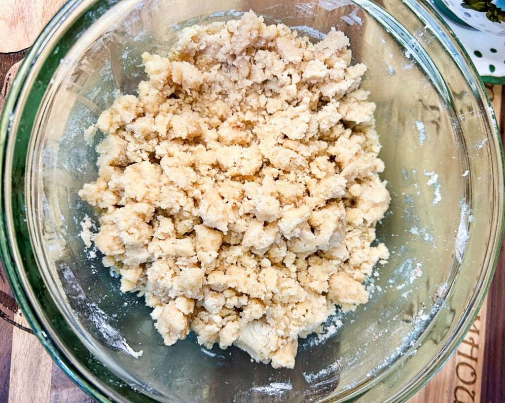 crumble mixture for black raspberry crumble bars