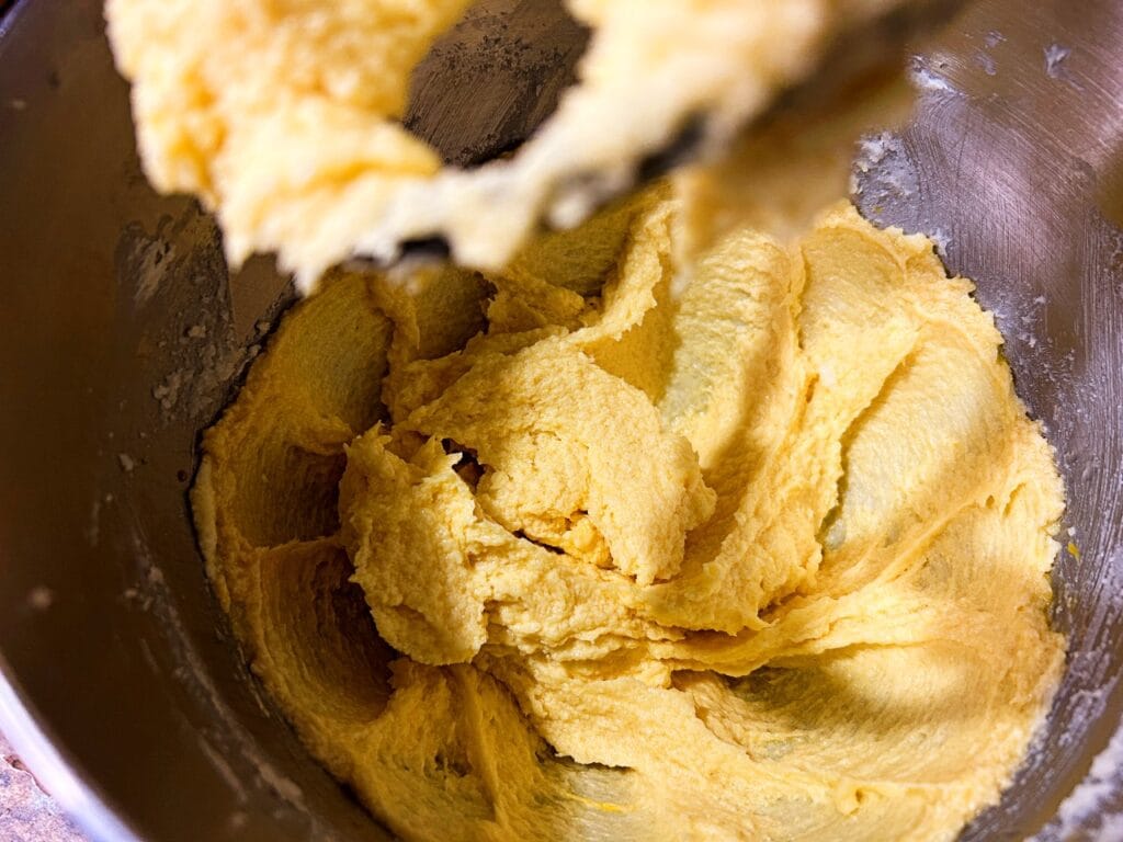Apple Dapple Cake batter
