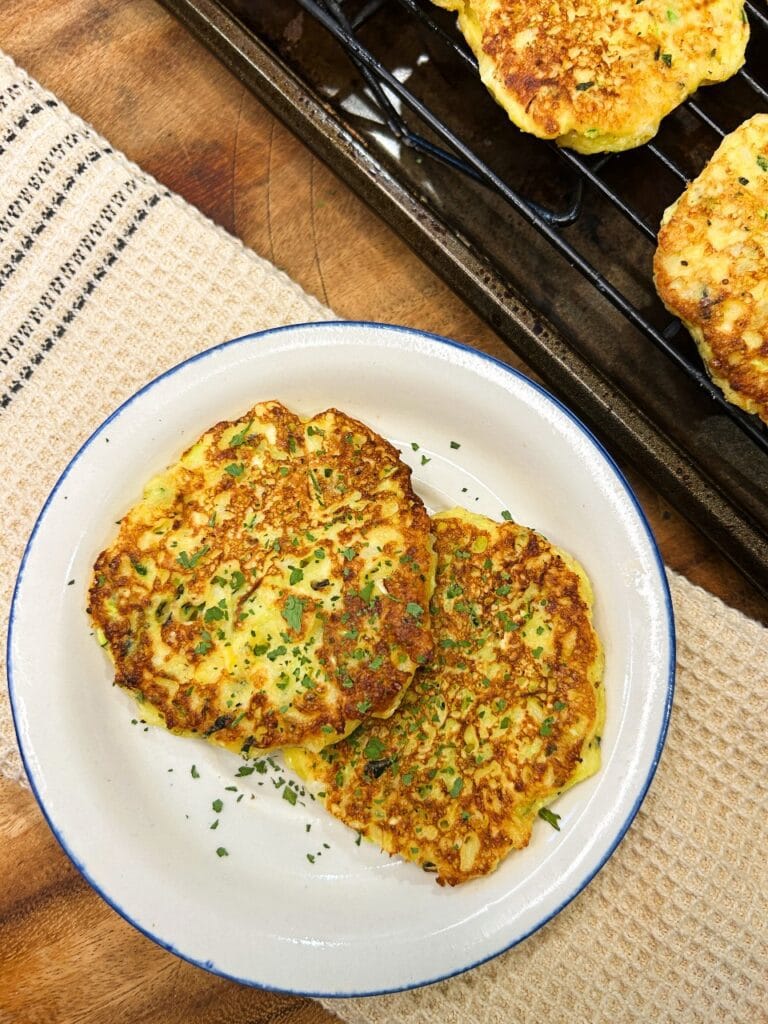 Old-Fashioned Zucchini Corn Fritters