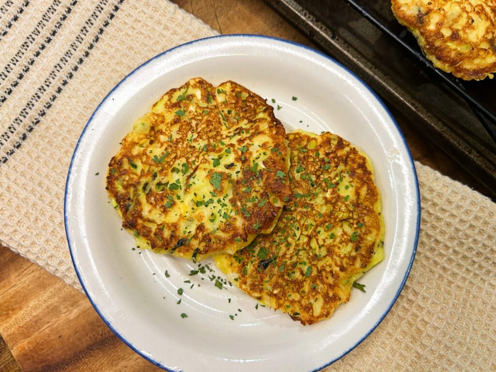 Old-Fashioned Zucchini Corn Fritters