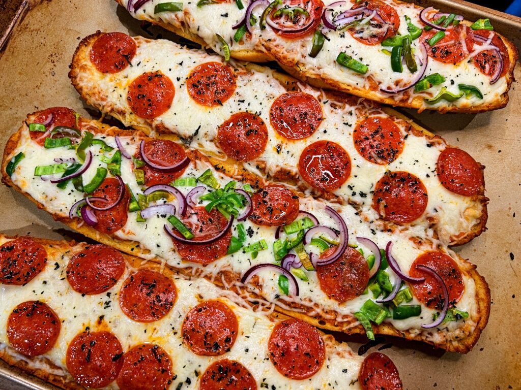 Frozen Garlic Bread Pizza
